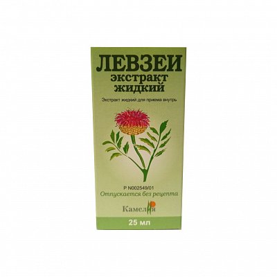 Левзеи экстракт, флакон, 25мл