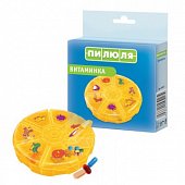 Таблетница Пилюля (контейнер) для лекарственных препаратов Витаминка на неделю, Нингбо Экономик