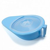 Судно подкладное полимерное Ладья с крышкой, Медполимерторг