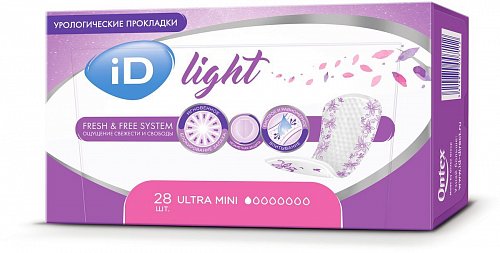 Айди (iD) анамини прокладки урологические Ультра мини, 28 шт