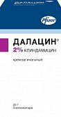 Далацин, крем вагинальный 2%, 20г в комплекте с аппликаторами 3 шт, Фармация и Апджон Кампани