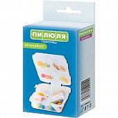 Таблетница Пилюля (контейнер) для лекарственных препаратов Органайзер на неделю, Альпина пласт О