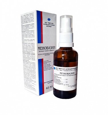 Меновазин, раствор для наружного применения, 40мл с распылителем