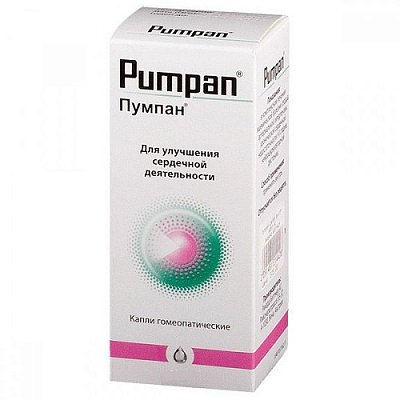 Пумпан, капли для приема внутрь гомеопатические, 20мл