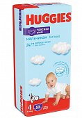 Huggies (Хаггис) трусики 4 для мальчиков, 9-14кг 52 шт, Кимберли Кларк