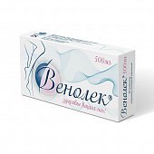 Венолек, таблетки, покрытые пленочной оболочкой 500мг, 30 шт, Канонфарма Продакшн ЗАО