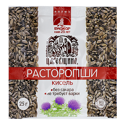 Кисель Царевщино, из расторопши, пакет 25г БАД