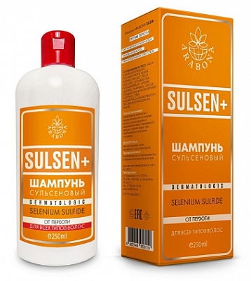 Arabona (Арабона)Сульсен+ шампунь от перхоти, флакон 250мл