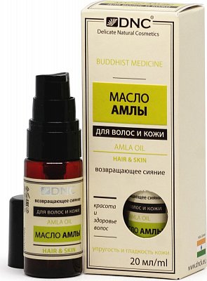 DNC (ДНЦ) масло для волос и кожи Амлы 20мл