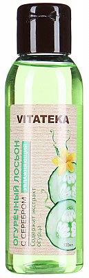 Vitateka (Витатека) лосьон огуречный с серебром, 100мл