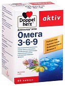 Doppelherz (Доппельгерц) Актив Омега-3-6-9, капсулы 60 шт БАД, Квайссер Фарма ГмбХ и Ко. КГ