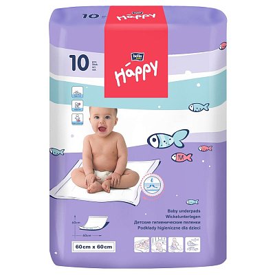 Bella Baby Happy (Белла) пеленки 60х60 10 шт