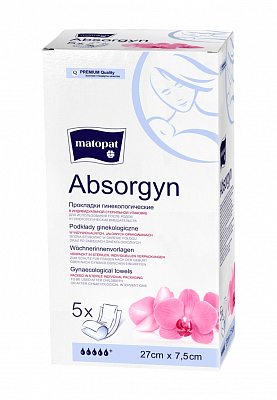 Matopat Absorgyn (Матопат) прокладки послеродовые, 27 х 7,5см, 5 шт