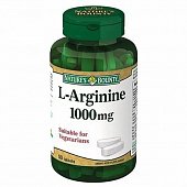 Nature's Bounty (Нэйчес Баунти) L-Аргинин 1000мг, капсулы 50 шт БАД, Nature,s Bounty,Inc