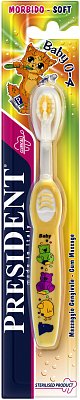 ПрезиДЕНТ (PresiDent) Зубная щетка Baby мягкая, 1 шт