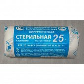 Вата хирургическая стерильная, 25г, Савостин Емельян ЗАО