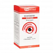 Фенилэфрин-Оптик, капли глазные 2,5%, флакон-капельница 5мл, ЛЕККО ФФ ЗАО