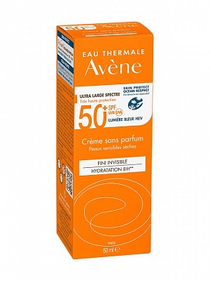 Авен (Avenе Suncare) крем для лица и тела солнцезащитный без отдушки 50 мл SPF50+