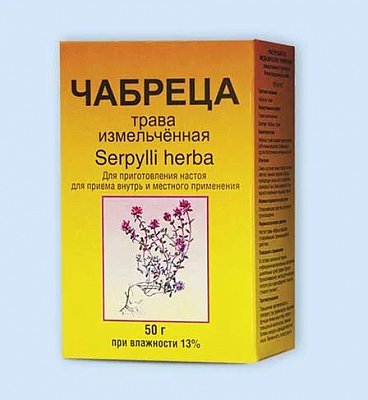 Чабреца трава, пачка 50г