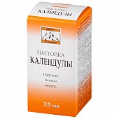 Календула настойка, флакон 25мл, Флора Кавказа