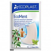 Ecoplast EcoMent пластырь перцовый с ментолом 10 х 18см, НордеПласт, ООО