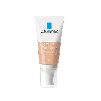 La Roche-Posay Toleriane Sensitive (Ля Рош Позе) крем тонирующий для чувствительной кожи лица, светлый оттенок, 50мл