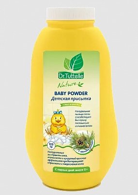 Dr.Tuttelle (Доктор Туттелле) присыпка с сосновой пыльцой детская, 125г