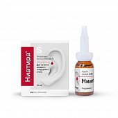 Ниатира, капли ушные 2,6%, 10 мл, Гротекс ООО