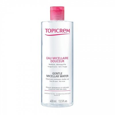 Topicrem (Топикрем) мицеллярная вода мягкая 400 мл