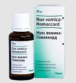 Нукс Вомика-Гомаккорд, капли для приема внутрь гомеопатические, 30мл, Биологише Хайльмиттель Хеель ГмбХ