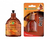 Йод 5%-Лекарь+ раствор спиртовой 5%, 20мл с кисточкой, Леккер ЗАО