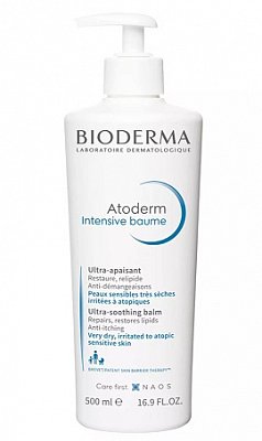 Bioderma Atoderm (Биодерма Атодерм) бальзам для лица и тела Интенсив 500мл