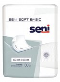 Seni (Сени) Софт Бейсик пеленка 60х60 30шт, Торунский завод перевязочных материалов
