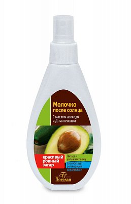 Флоресан (Floresan) молочко после солнца с маслом авокадо и д-пантенолом, 160мл