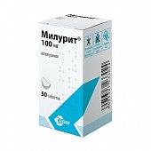 Милурит, таблетки 100мг, 50шт, Эгис