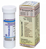 Тест-полоски Биосенсор Уриполиан-3А индикаторные для анализа мочи, 50 шт, Биосенсор ООО