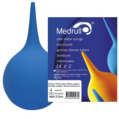 Спринцовка Medrull (Медрул), тип А-9 (270мл), мягкий наконечник