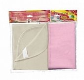 Клеенка Колорит подкладная с ПВХ покрытием с резинкой, размер 0,7м х1м, Колорит