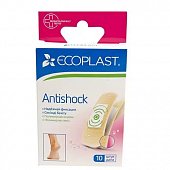 Ecoplast Antishock набор полимерных пластырей, 10 шт, НордеПласт, ООО