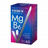 Витрум Магний В6, таблетки, покрытые оболочкой, 60 шт БАД, Walmark Co.