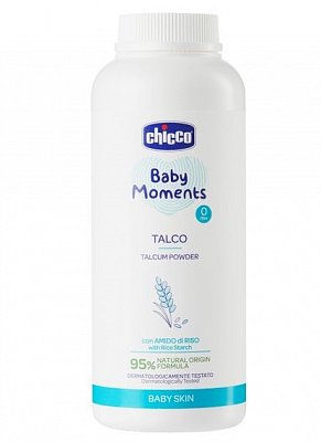 Chicco Baby Moments (Чикко) тальк защитный для новорожденных, 150г