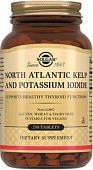 Solgar (Солгар) Йод из бурых водорослей и йодид калия, таблетки 385мг, 250 шт БАД, Солгар