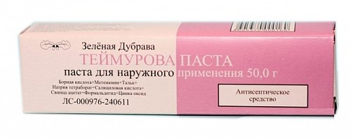 Теймурова паста для наружного применения, 50 г