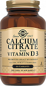 Solgar (Солгар) Цитрат Кальция с витамином Д3, таблетки 60 шт БАД, Солгар