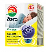 Дэта фумигатор+жидкость от комаров 45 ночей, 30мл, Химик ОАО