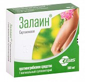 Залаин, суппозитории вагинальные 300мг, 1 шт, Троммсдорфф ГмбХ и Ко.КГ Лекарственные средства