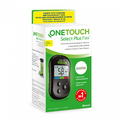 Глюкометр OneTouch Select Plus Flex (Уан Тач)
