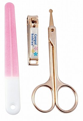 Canpol (Канпол) набор: маникюрные ножницы+щипчики+пилочка