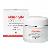 Скинкод Эссеншлс (Skincode Essentials) крем для лица и шеи дневой защитный 50мл SPF12, Скинкод