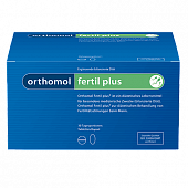 Orthomol Fertil plus (Ортомол Фертиль плюс), саше двойное (капсулы+таблетки), 30 шт БАД, Ортомол